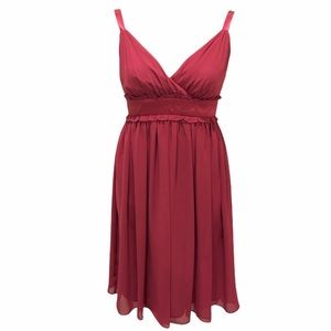 London Times Magenta Formal Sleeveless Cocktail Dress - Size 4